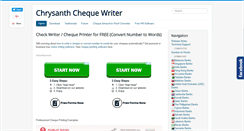 Desktop Screenshot of freechequewriter.com